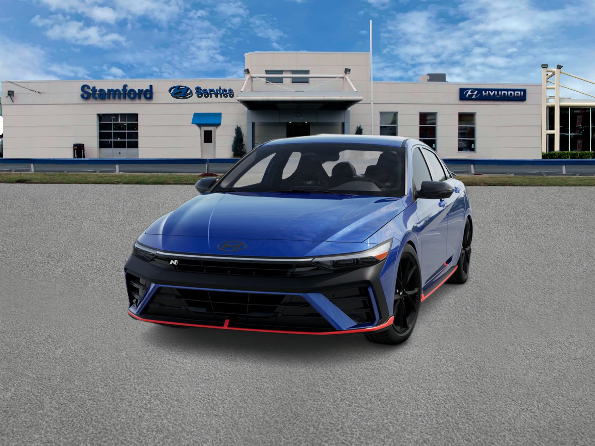 new 2025 Hyundai Elantra N car, priced at $35,100