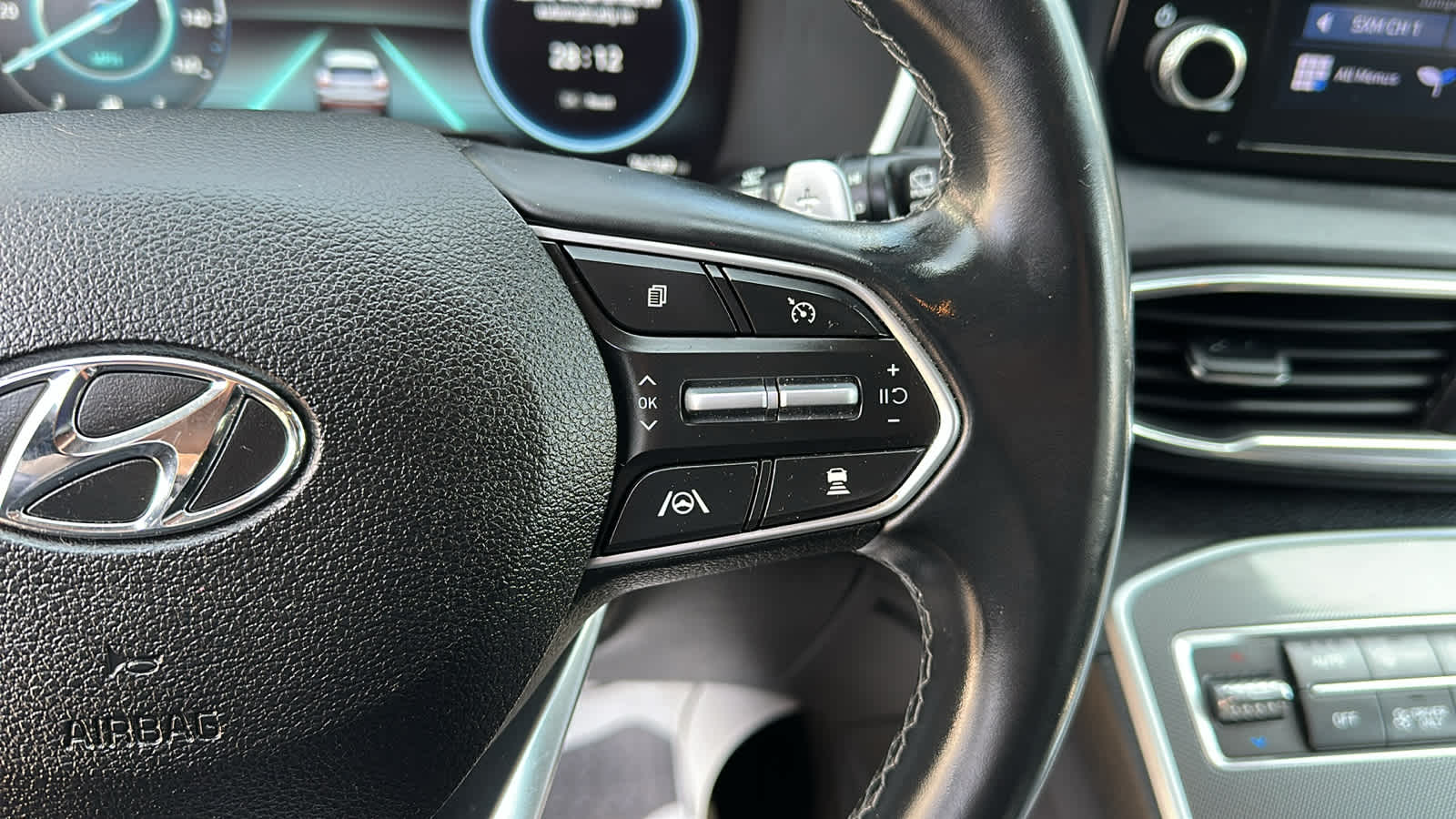 used 2022 Hyundai Santa Fe Hybrid car, priced at $22,999