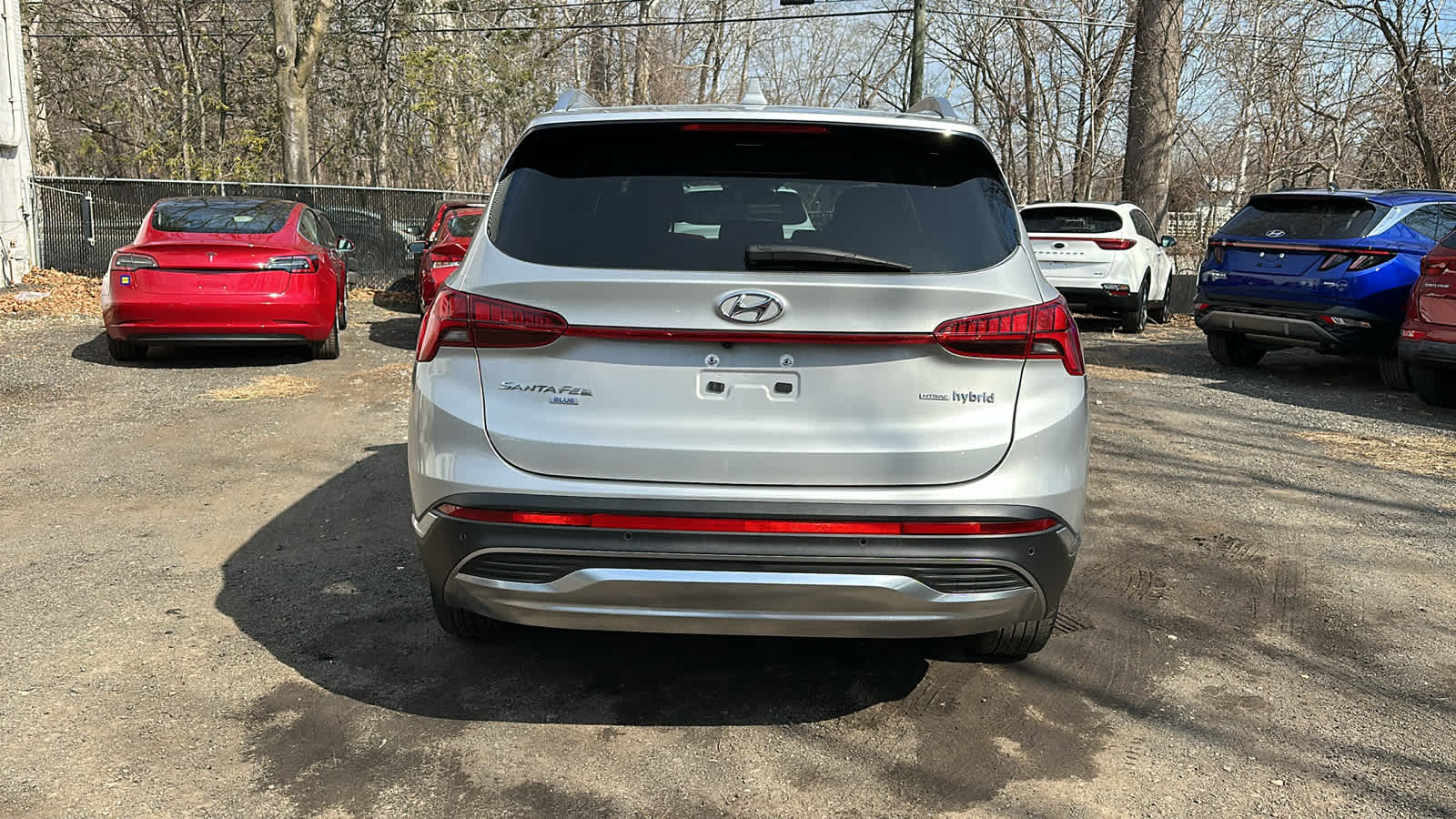 used 2022 Hyundai Santa Fe Hybrid car, priced at $22,999