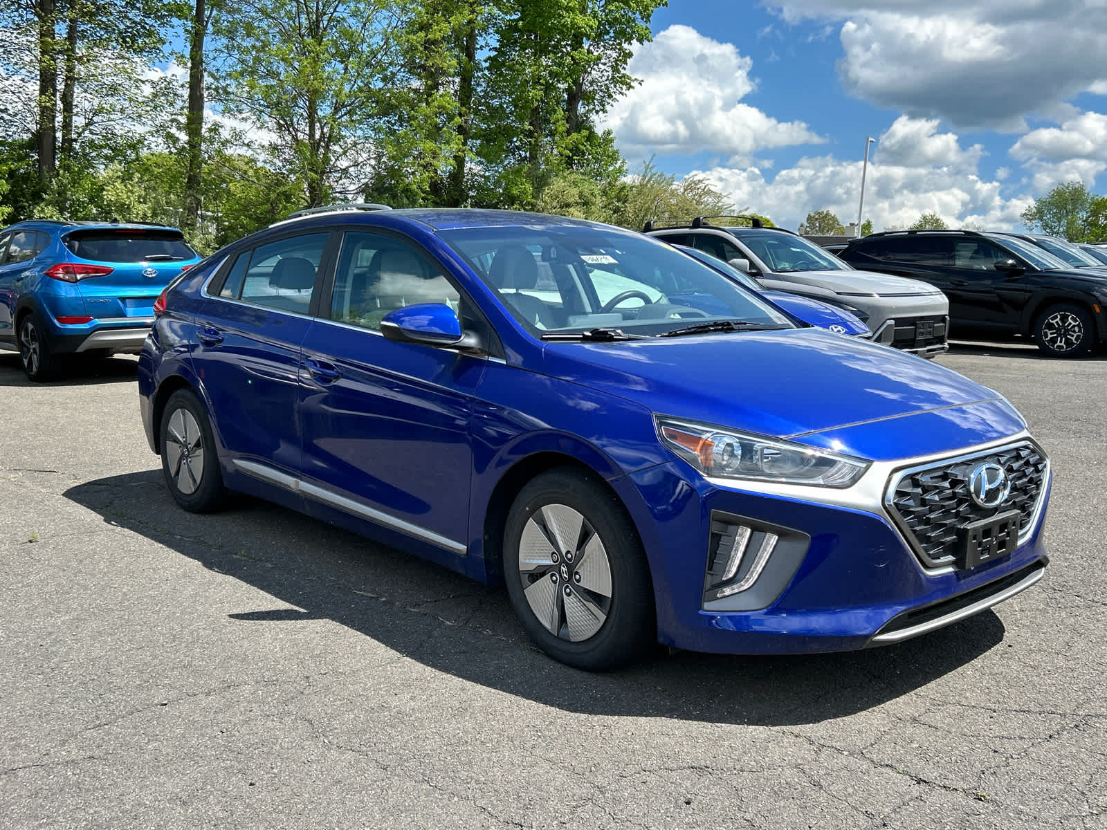 used 2022 Hyundai Ioniq Hybrid car, priced at $20,909