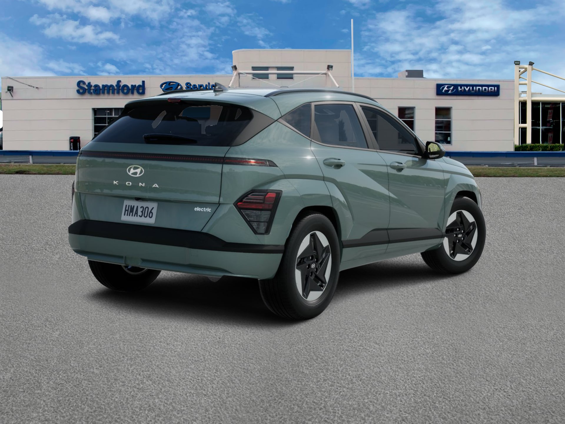 new 2025 Hyundai Kona Electric car, priced at $39,090