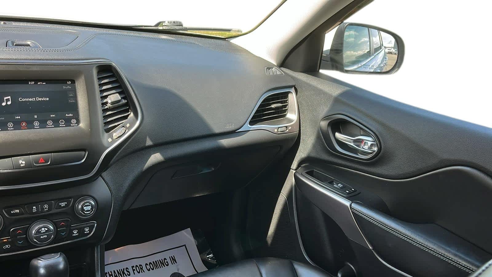 used 2019 Jeep Cherokee car, priced at $15,676