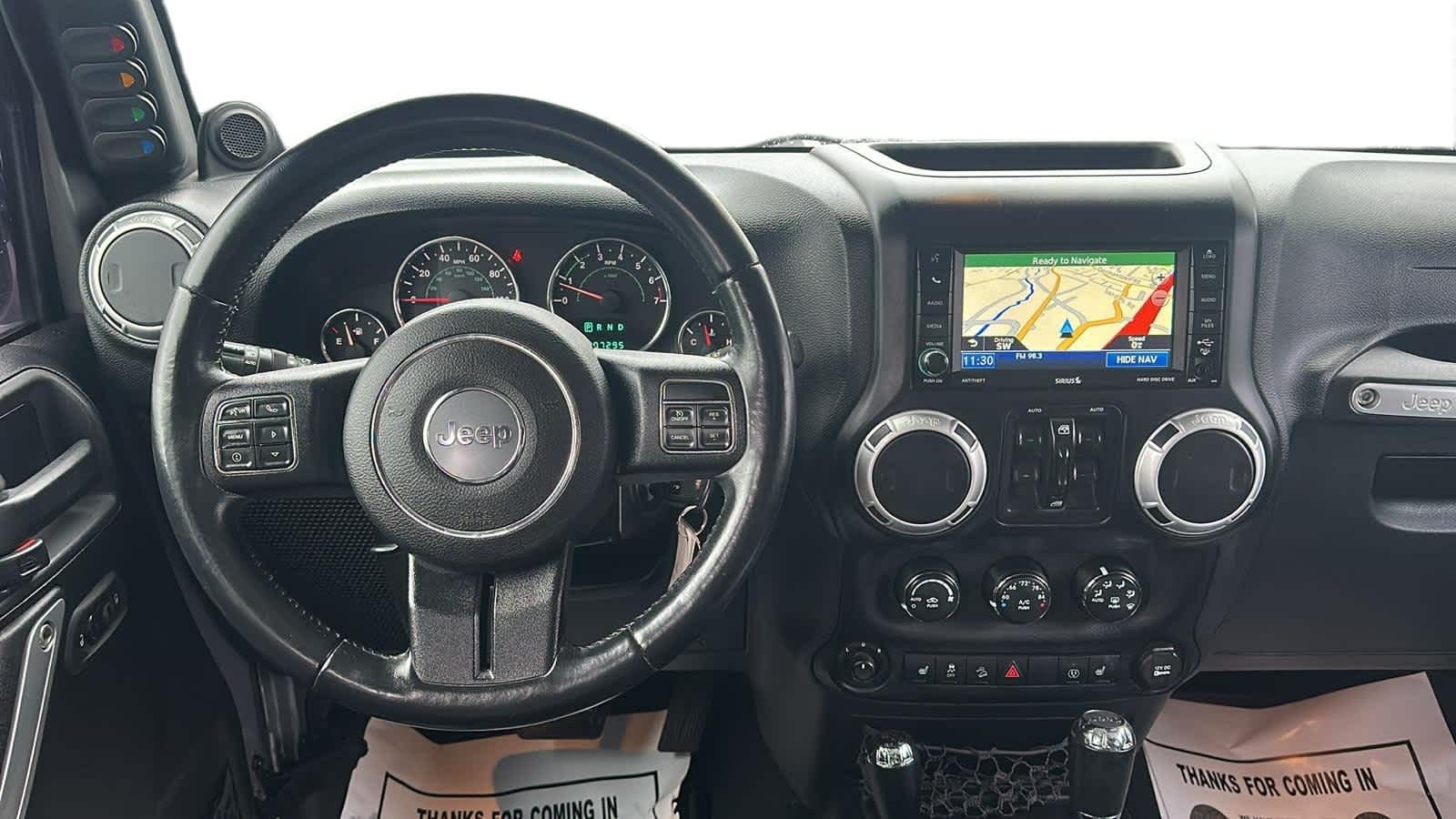 used 2013 Jeep Wrangler Unlimited car, priced at $15,336