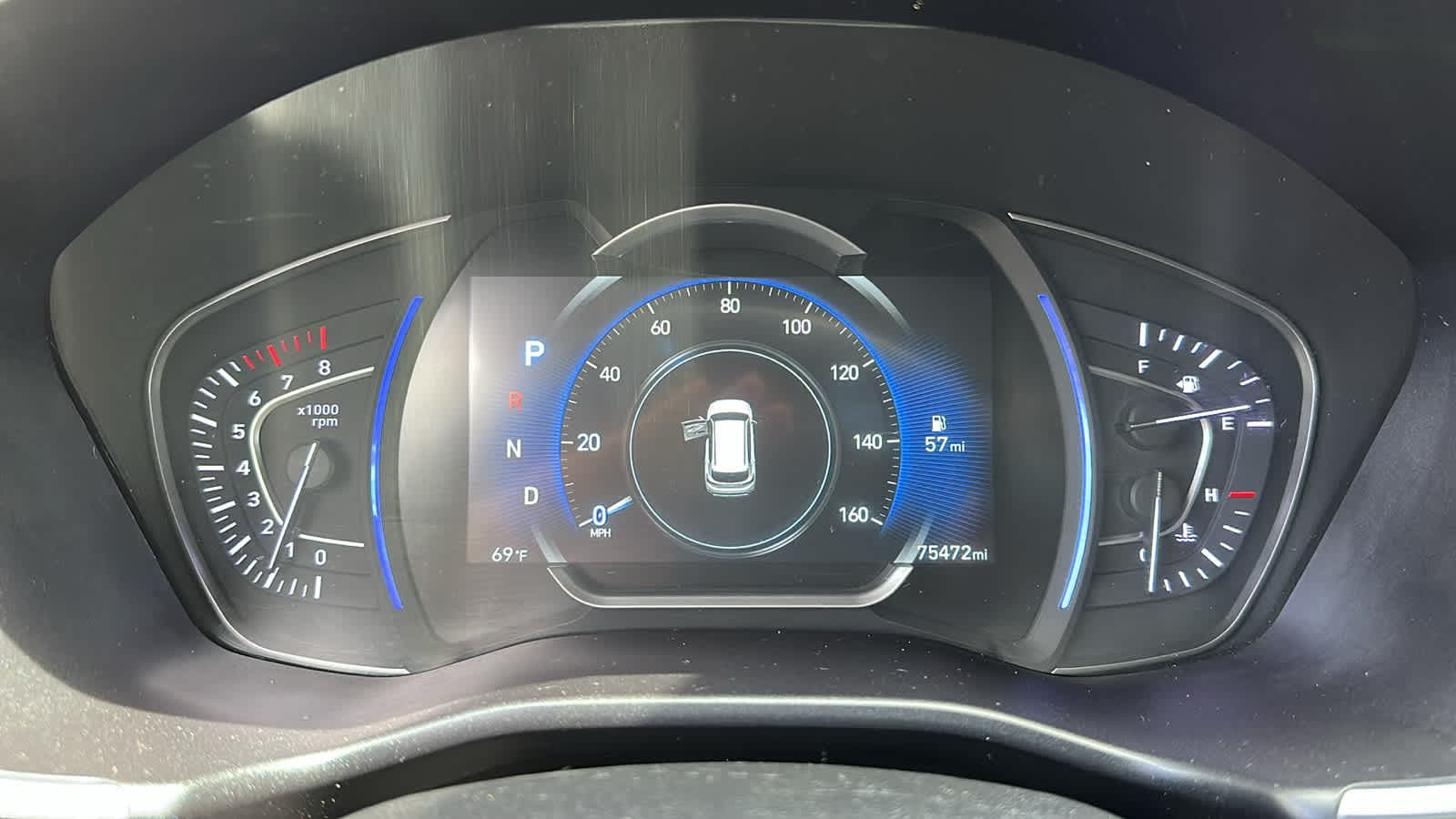used 2019 Hyundai Santa Fe car, priced at $19,902