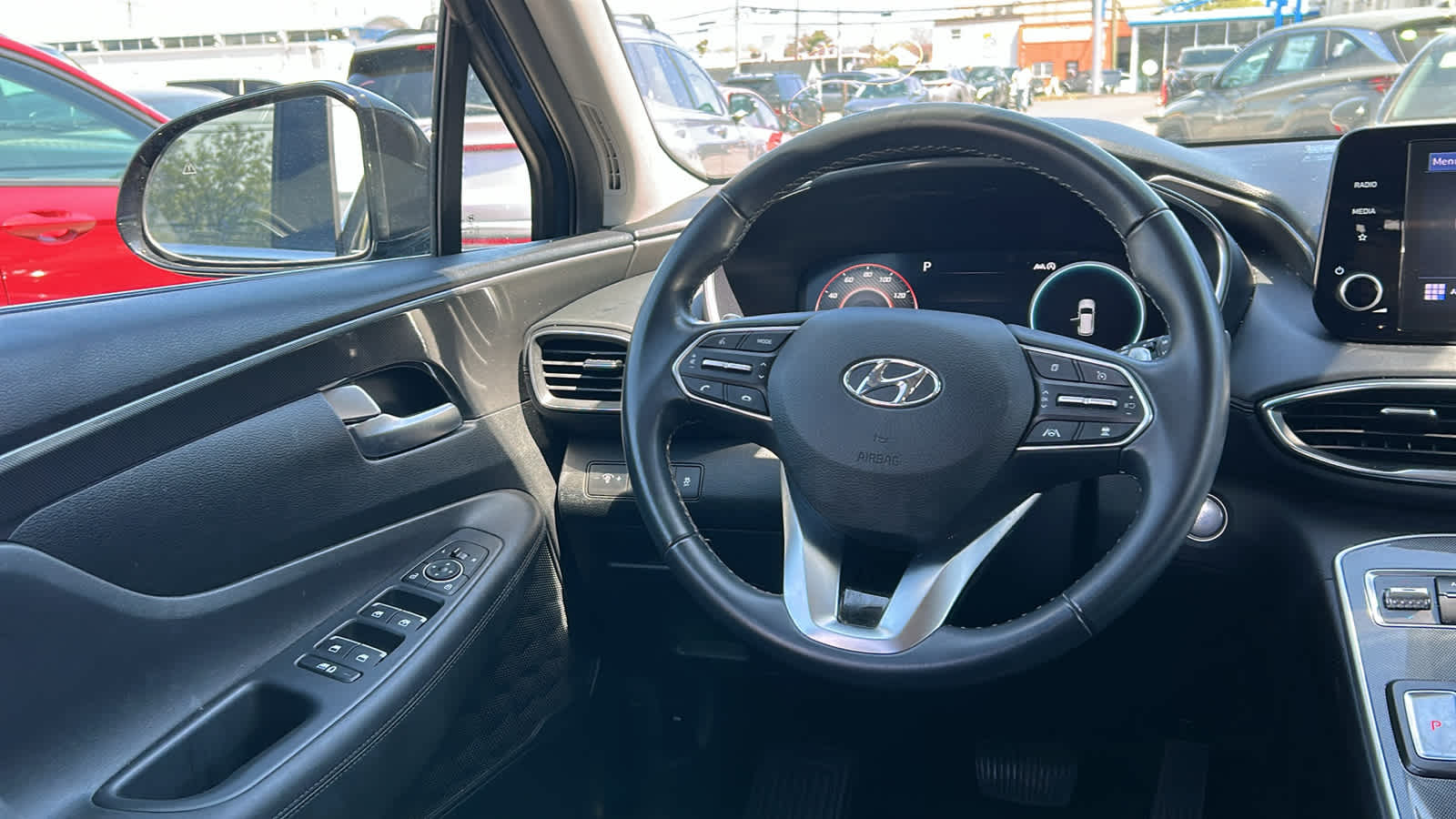 used 2022 Hyundai Santa Fe car, priced at $26,702