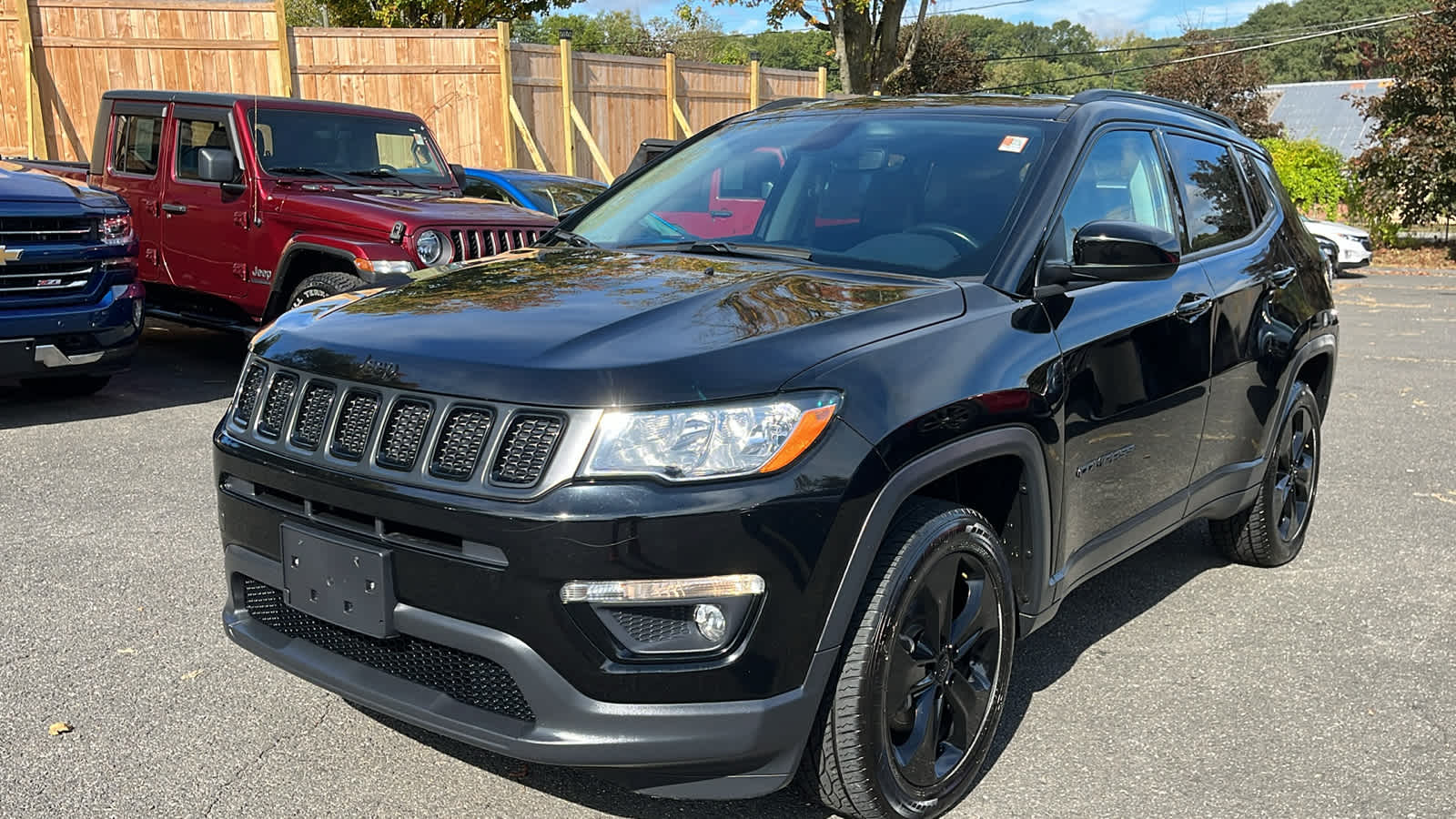 used 2021 Jeep Compass car, priced at $19,591