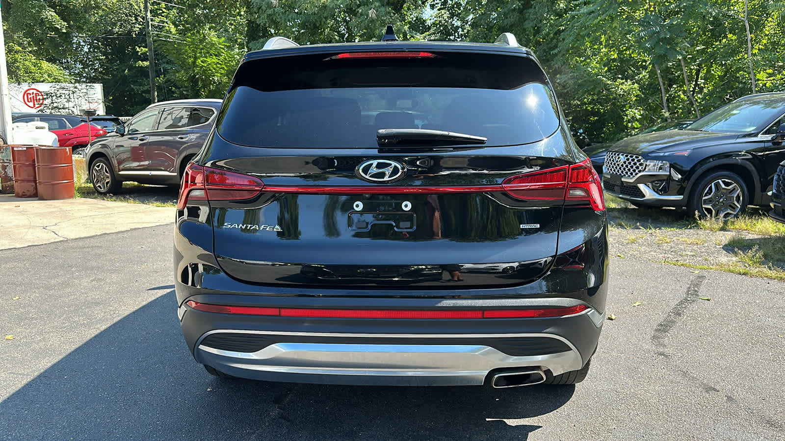 used 2021 Hyundai Santa Fe car, priced at $22,411