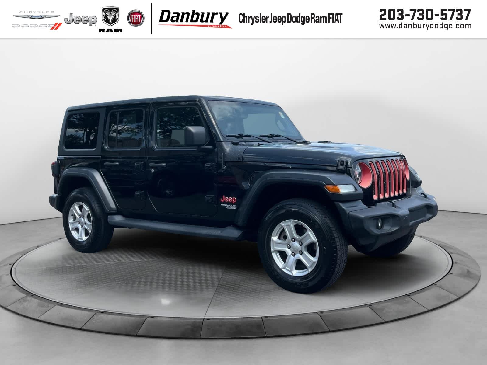 used 2020 Jeep Wrangler Unlimited car, priced at $26,984