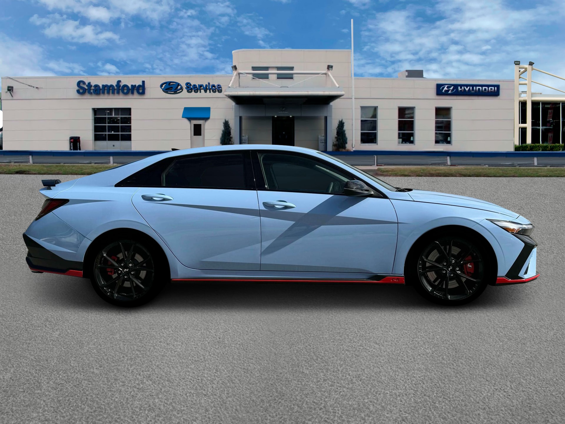 new 2025 Hyundai Elantra N car, priced at $35,570