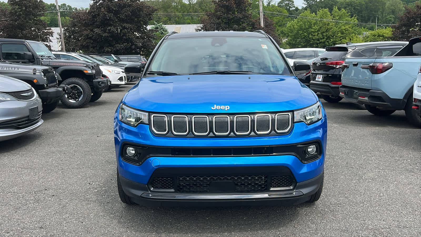 used 2022 Jeep Compass car, priced at $25,463