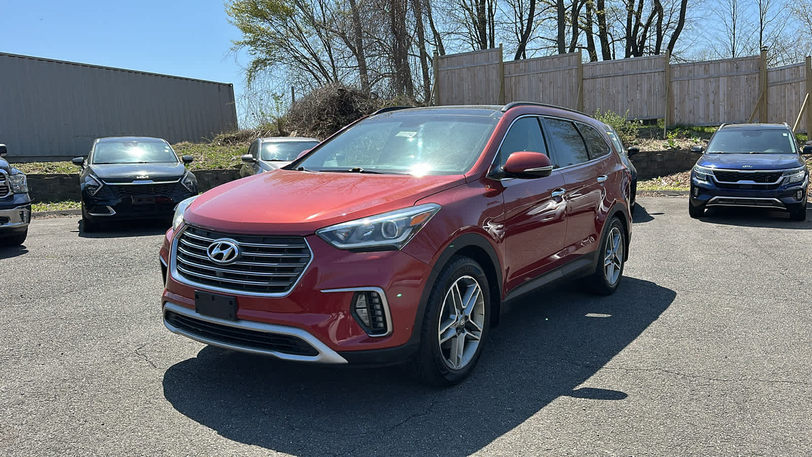 used 2018 Hyundai Santa Fe car, priced at $16,902