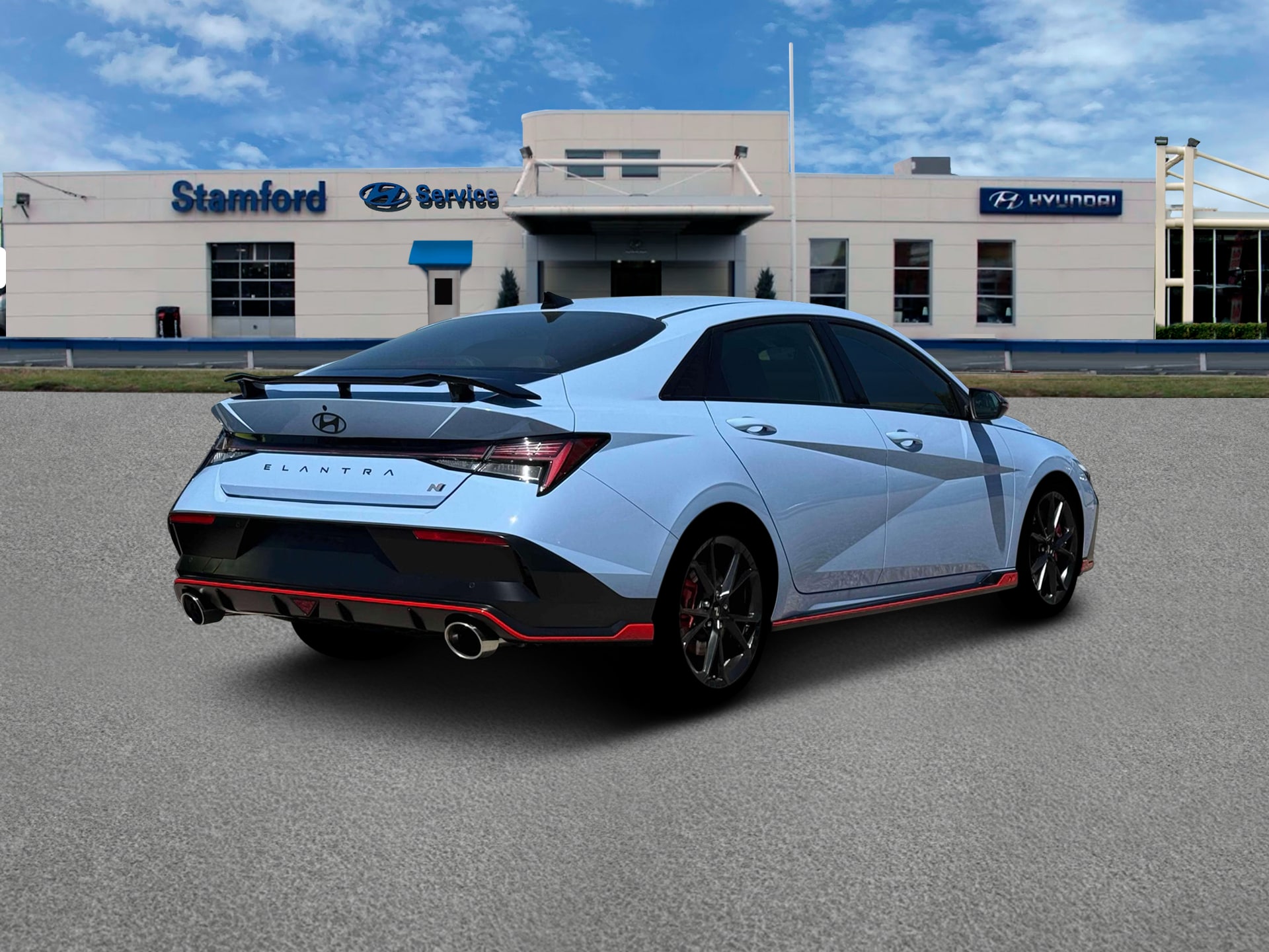 new 2025 Hyundai Elantra N car, priced at $37,720
