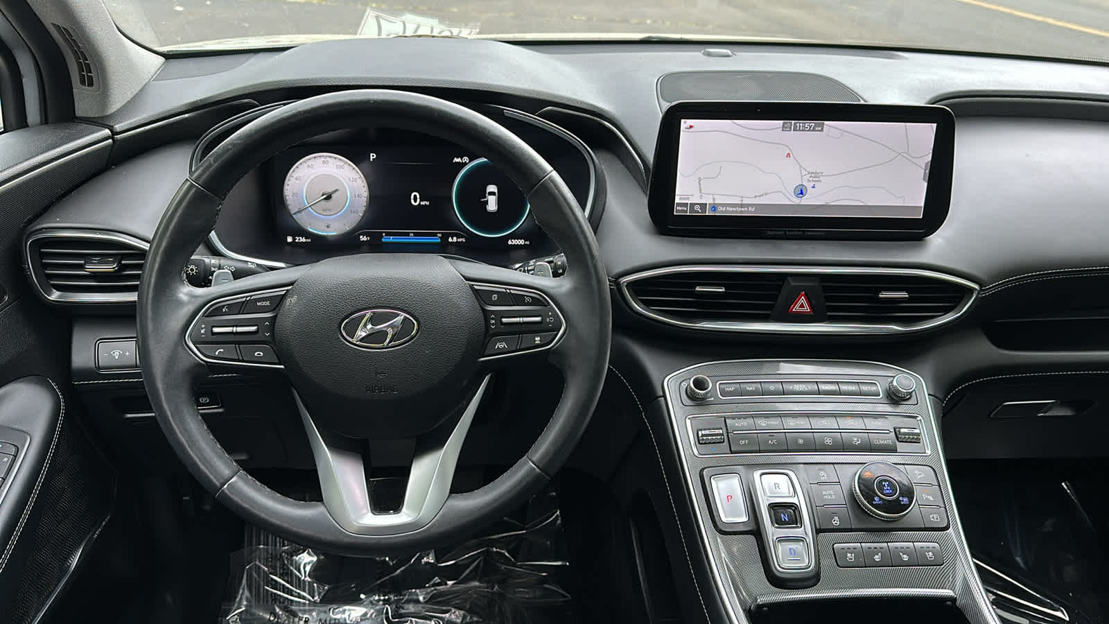 used 2021 Hyundai Santa Fe car, priced at $23,907
