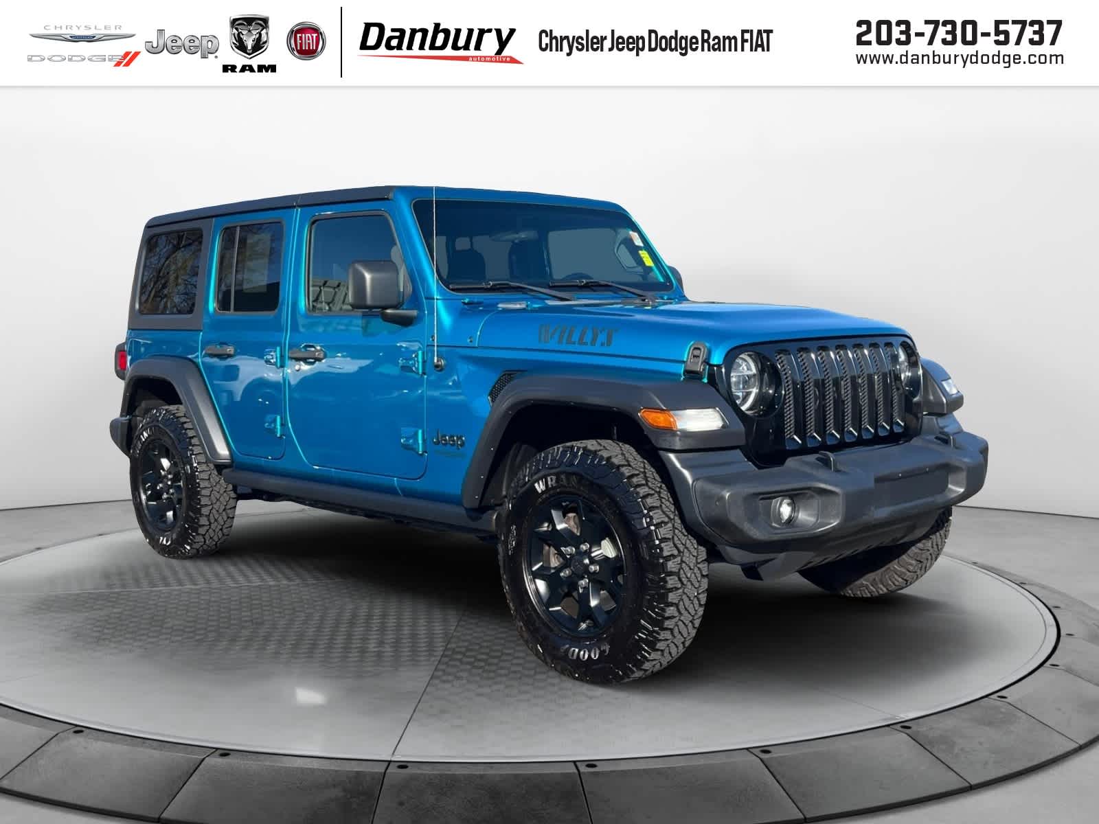 used 2020 Jeep Wrangler Unlimited car, priced at $22,327
