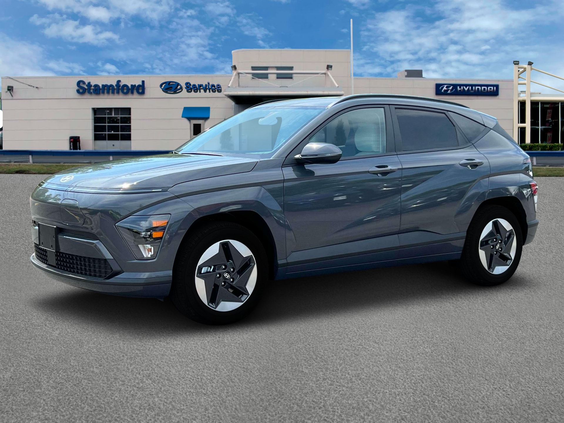 new 2025 Hyundai Kona Electric car, priced at $39,455