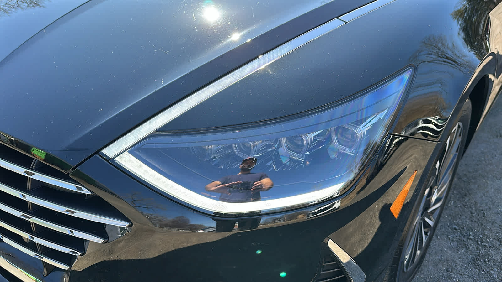 used 2023 Hyundai Sonata Hybrid car, priced at $23,802