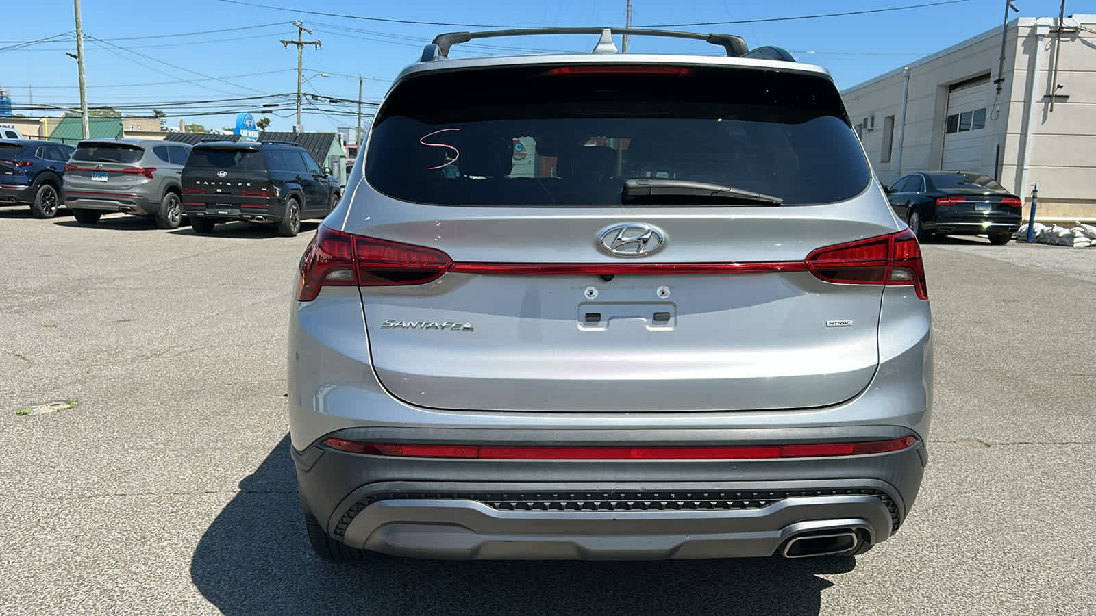 used 2022 Hyundai Santa Fe car, priced at $25,402