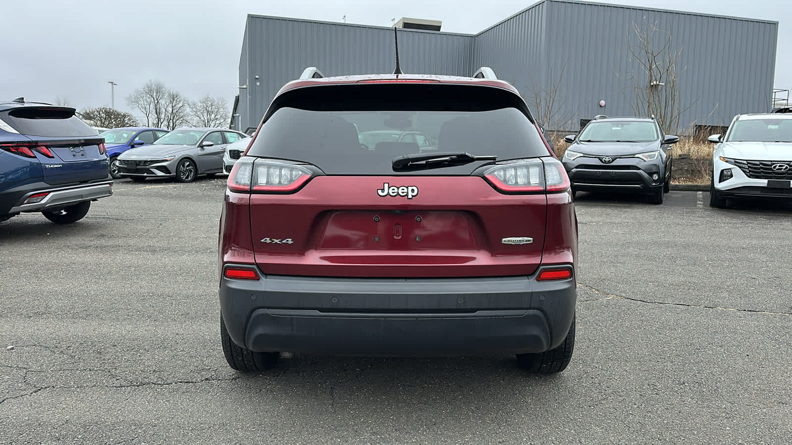 used 2021 Jeep Cherokee car, priced at $19,403