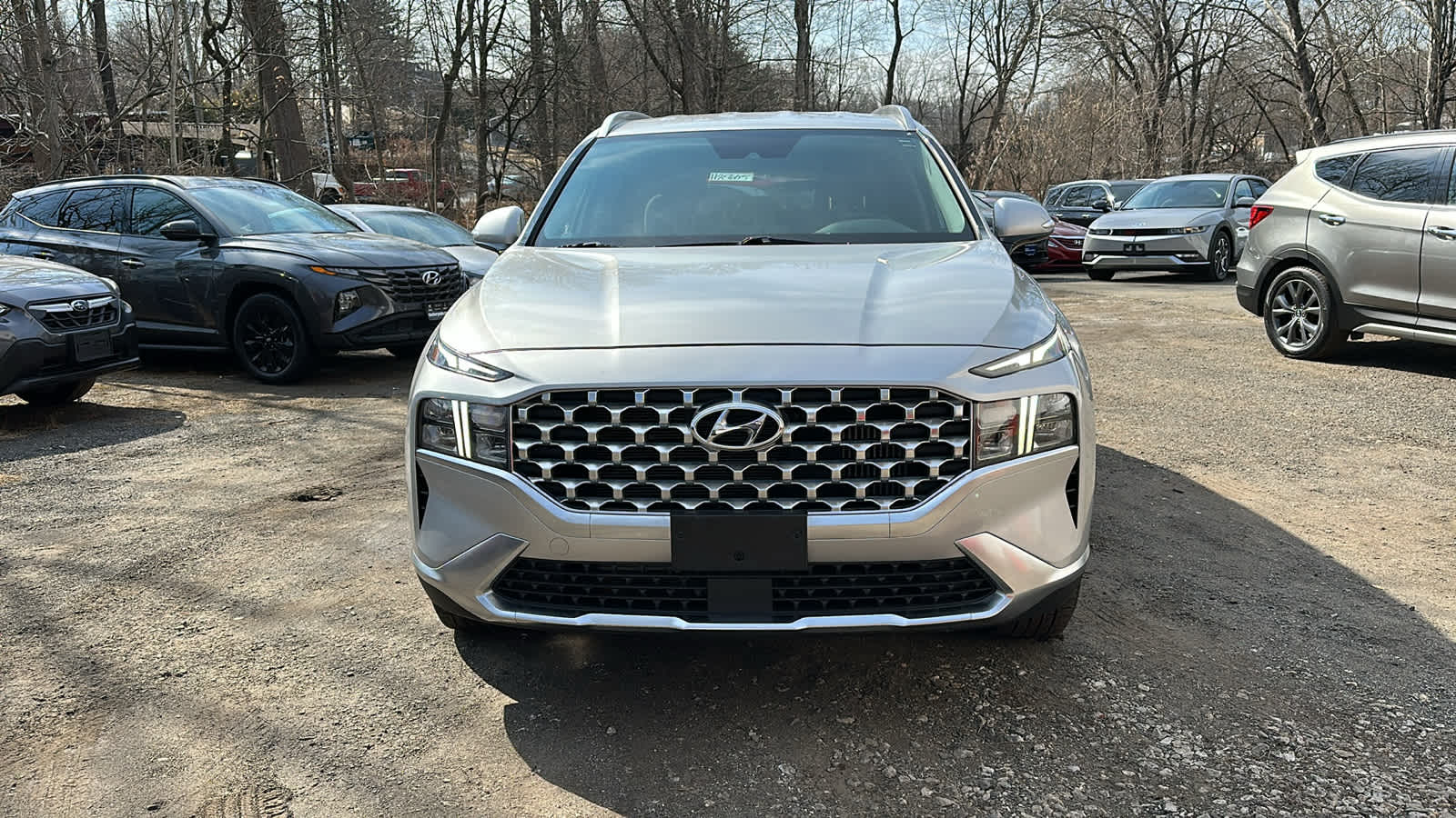 used 2022 Hyundai Santa Fe Hybrid car, priced at $22,999