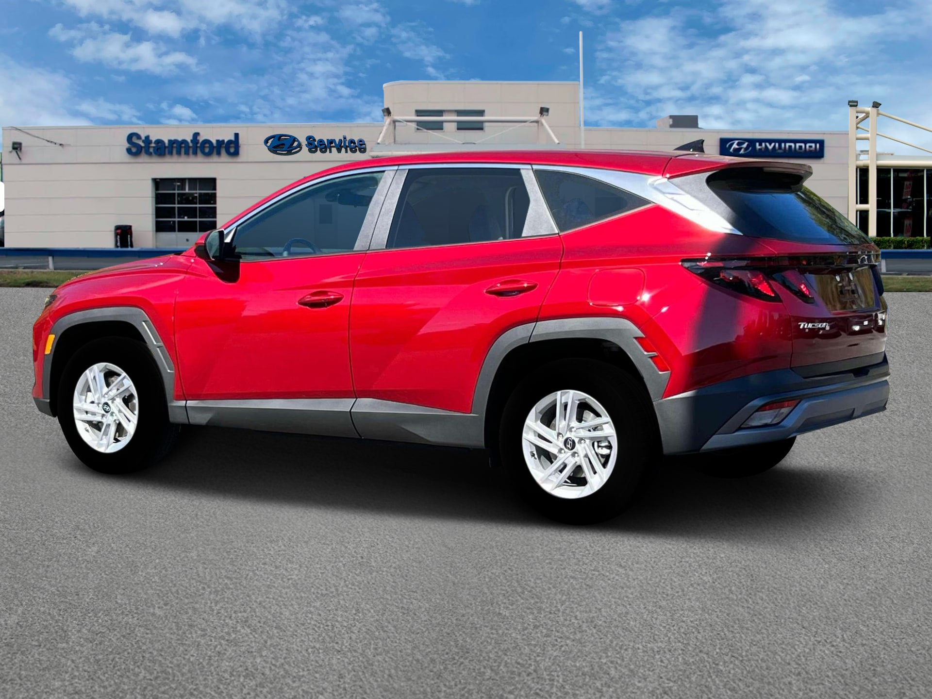 new 2025 Hyundai Tucson car, priced at $32,200