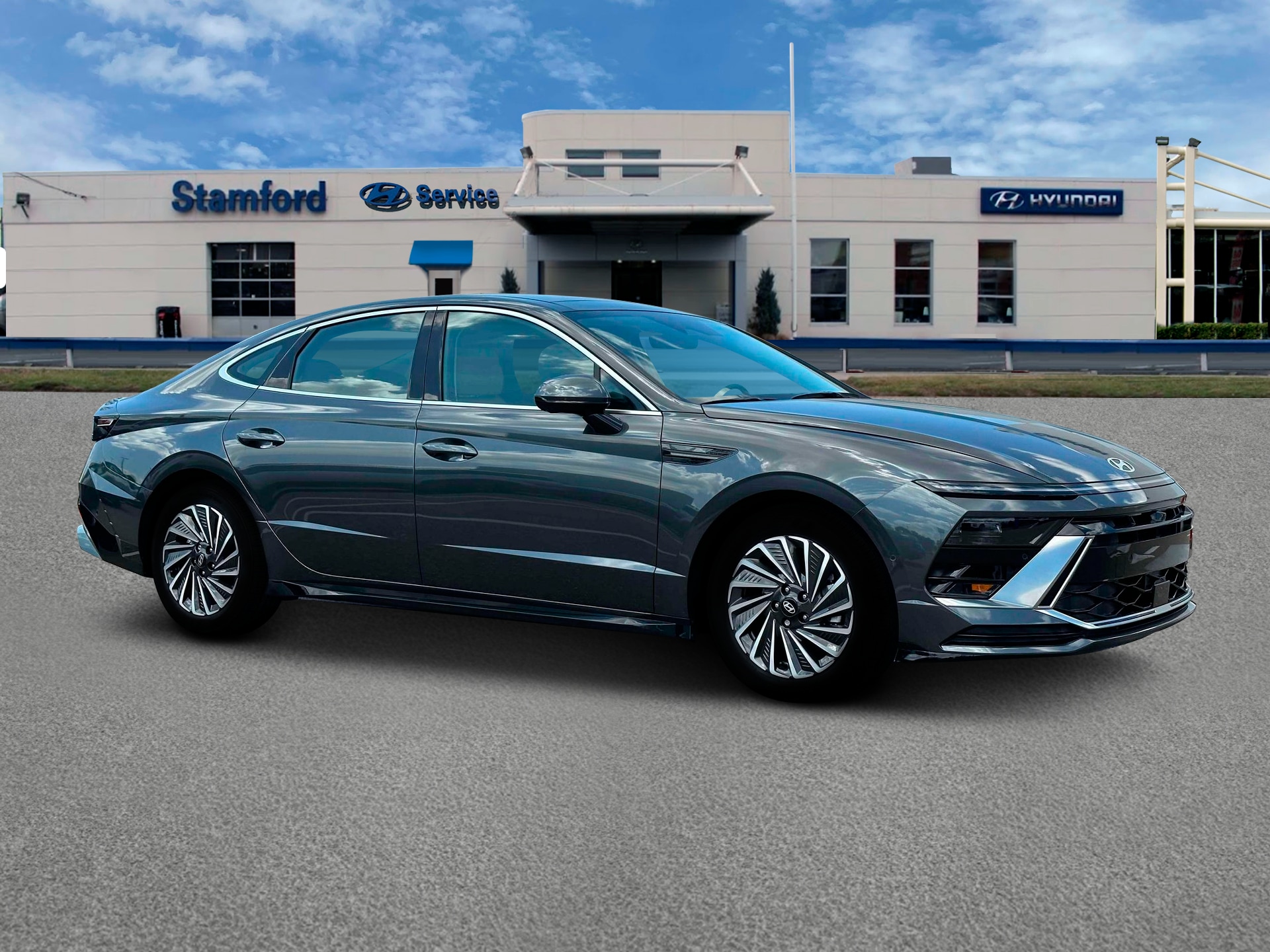 new 2025 Hyundai Sonata Hybrid car, priced at $39,355