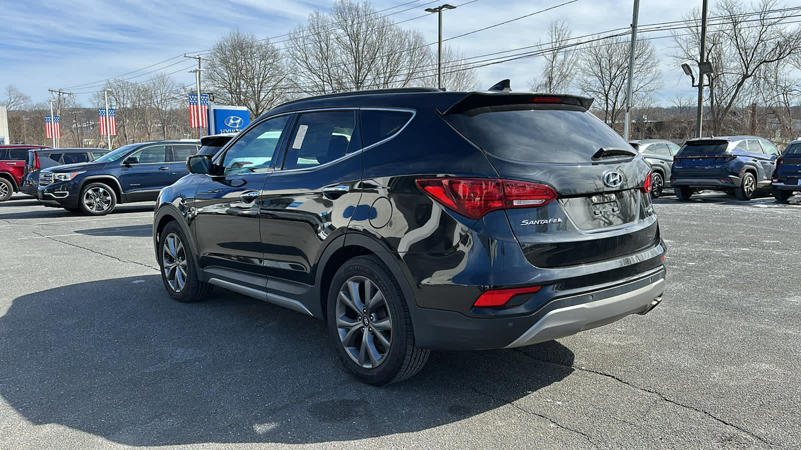 used 2017 Hyundai Santa Fe Sport car, priced at $19,503