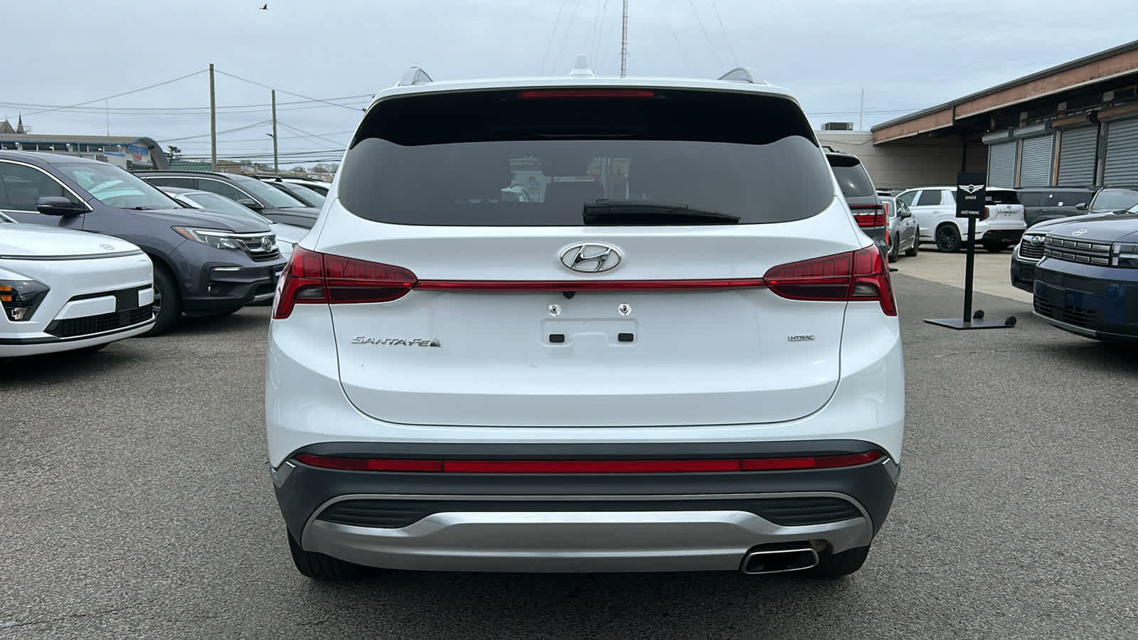used 2022 Hyundai Santa Fe car, priced at $26,902