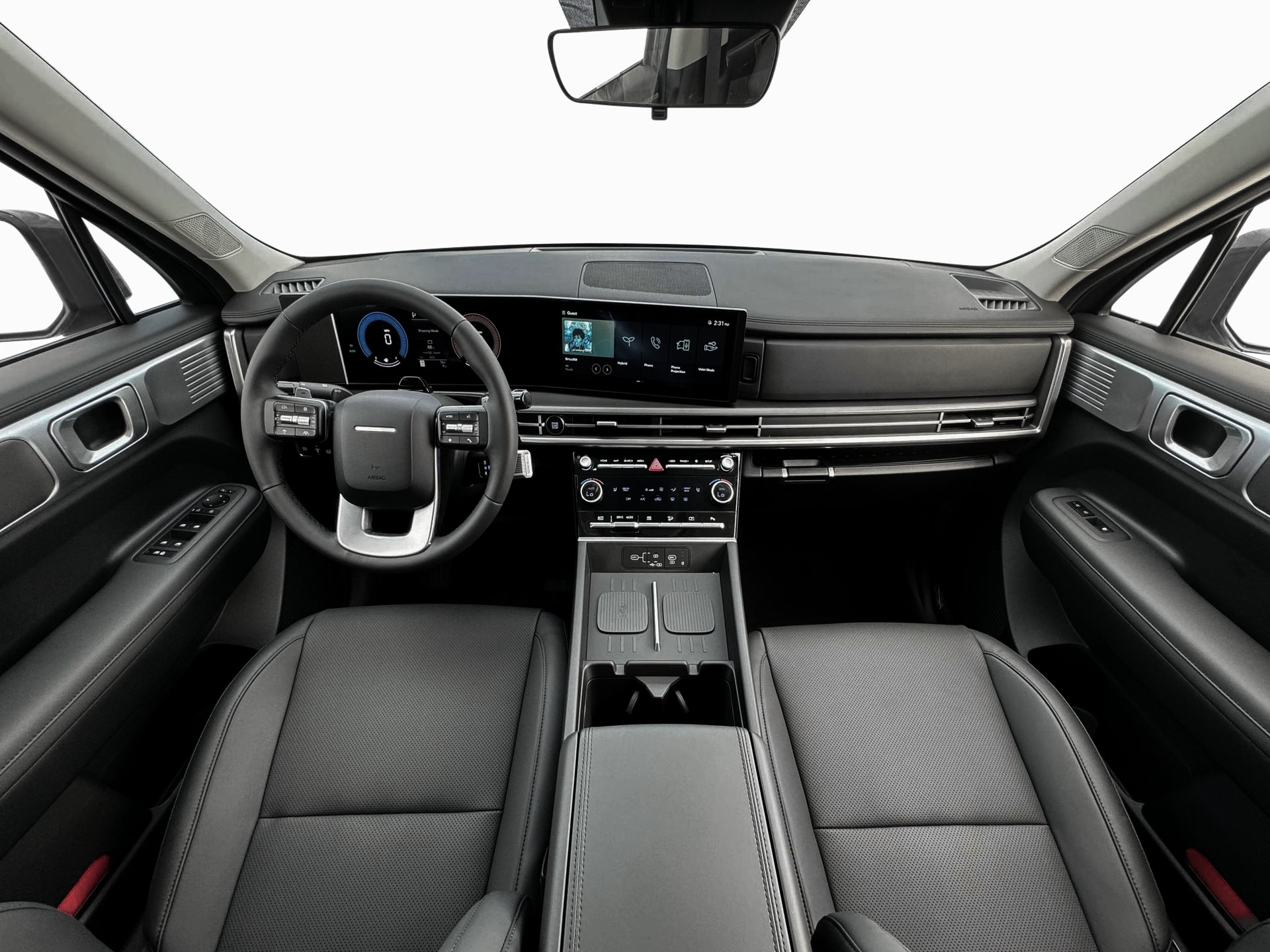 new 2025 Hyundai Santa Fe Hybrid car, priced at $41,900