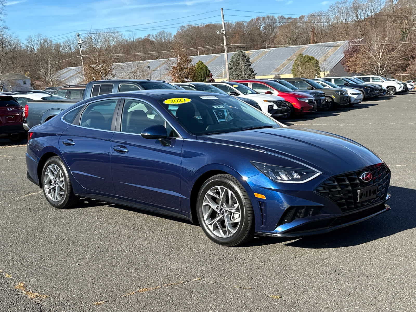 used 2021 Hyundai Sonata car, priced at $21,988