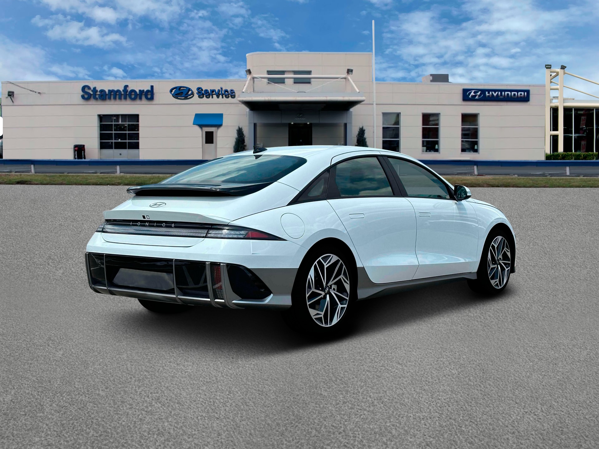 new 2025 Hyundai IONIQ 6 car, priced at $51,530
