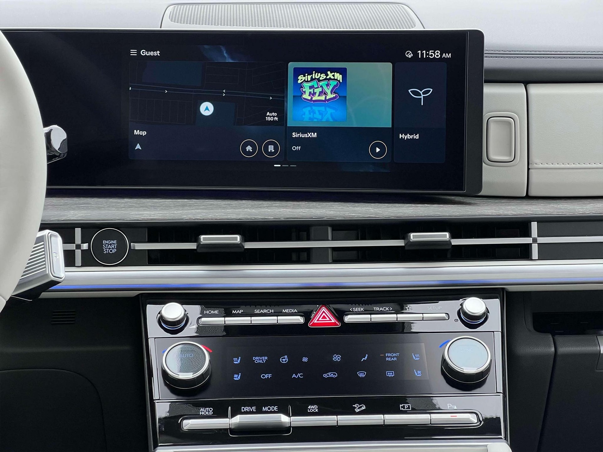 new 2025 Hyundai Santa Fe Hybrid car, priced at $48,850