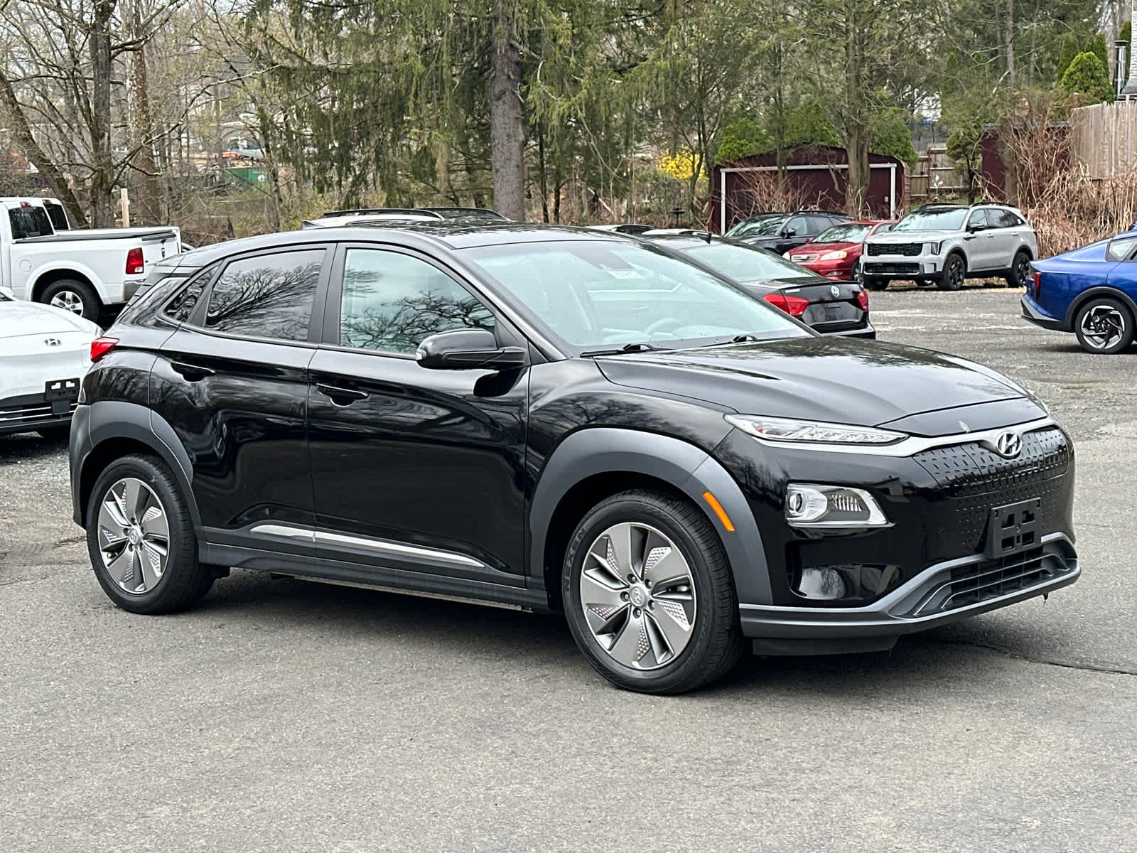 used 2021 Hyundai Kona Electric car, priced at $20,909