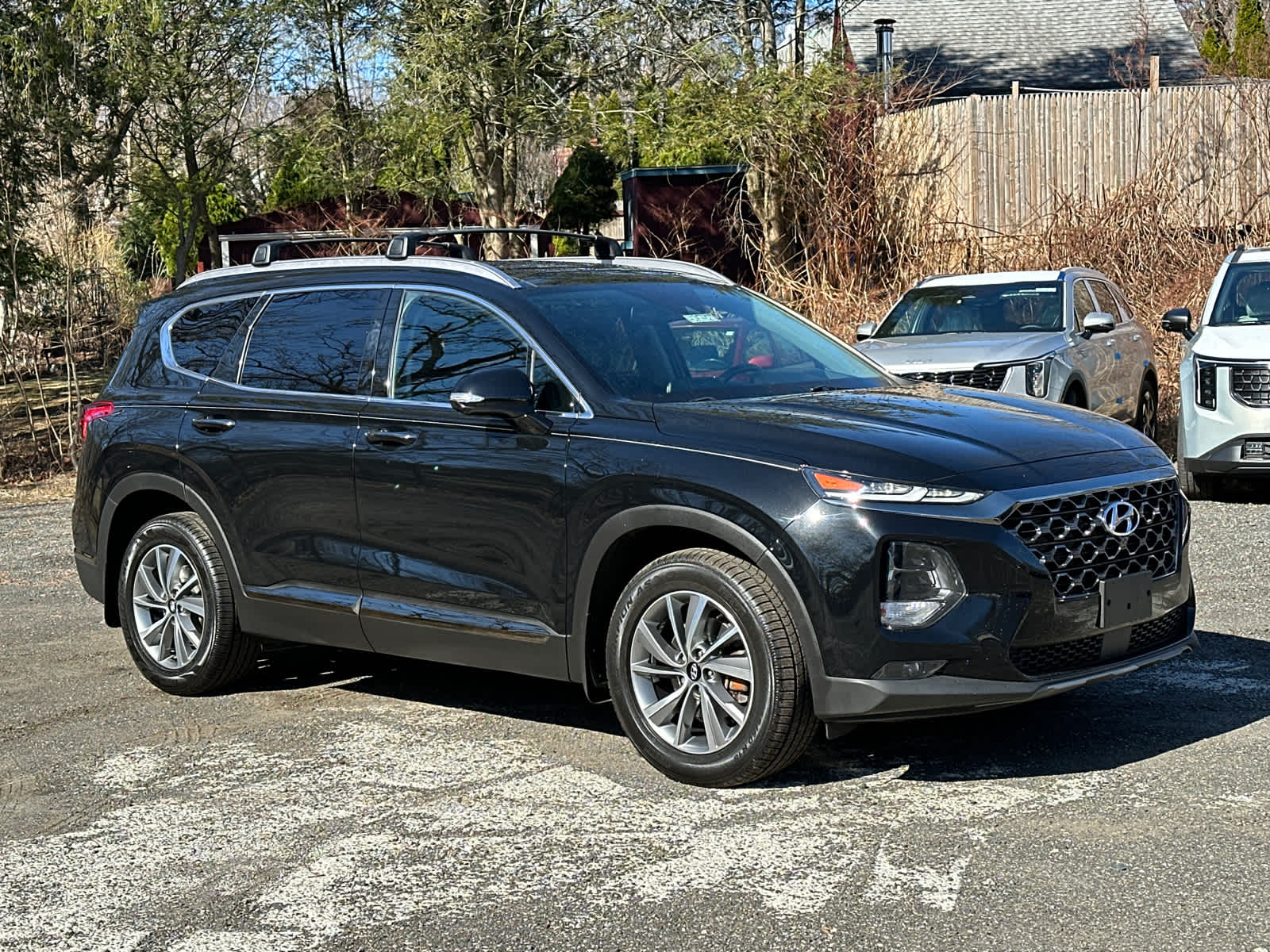 used 2020 Hyundai Santa Fe car, priced at $19,703