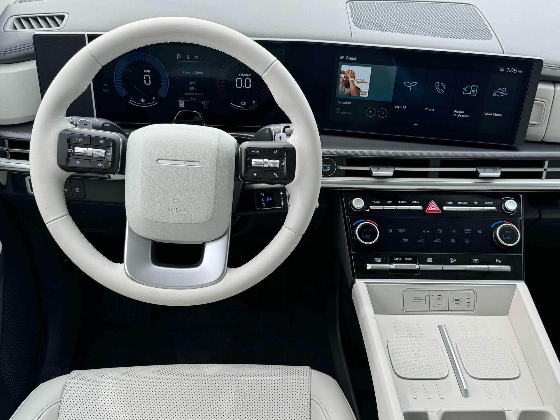new 2025 Hyundai Santa Fe Hybrid car, priced at $41,814