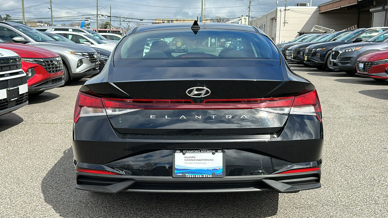 used 2021 Hyundai Elantra car, priced at $16,544