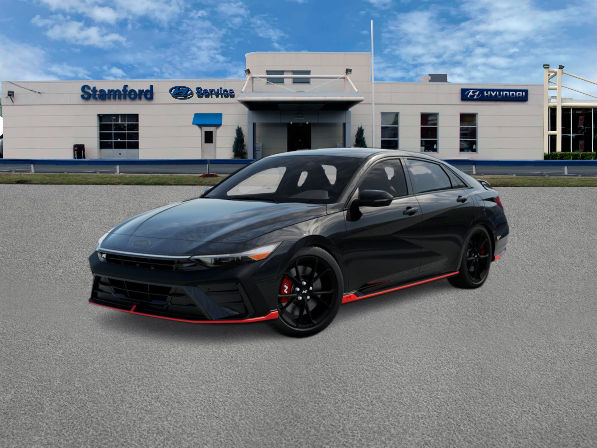 new 2025 Hyundai Elantra N car, priced at $35,100