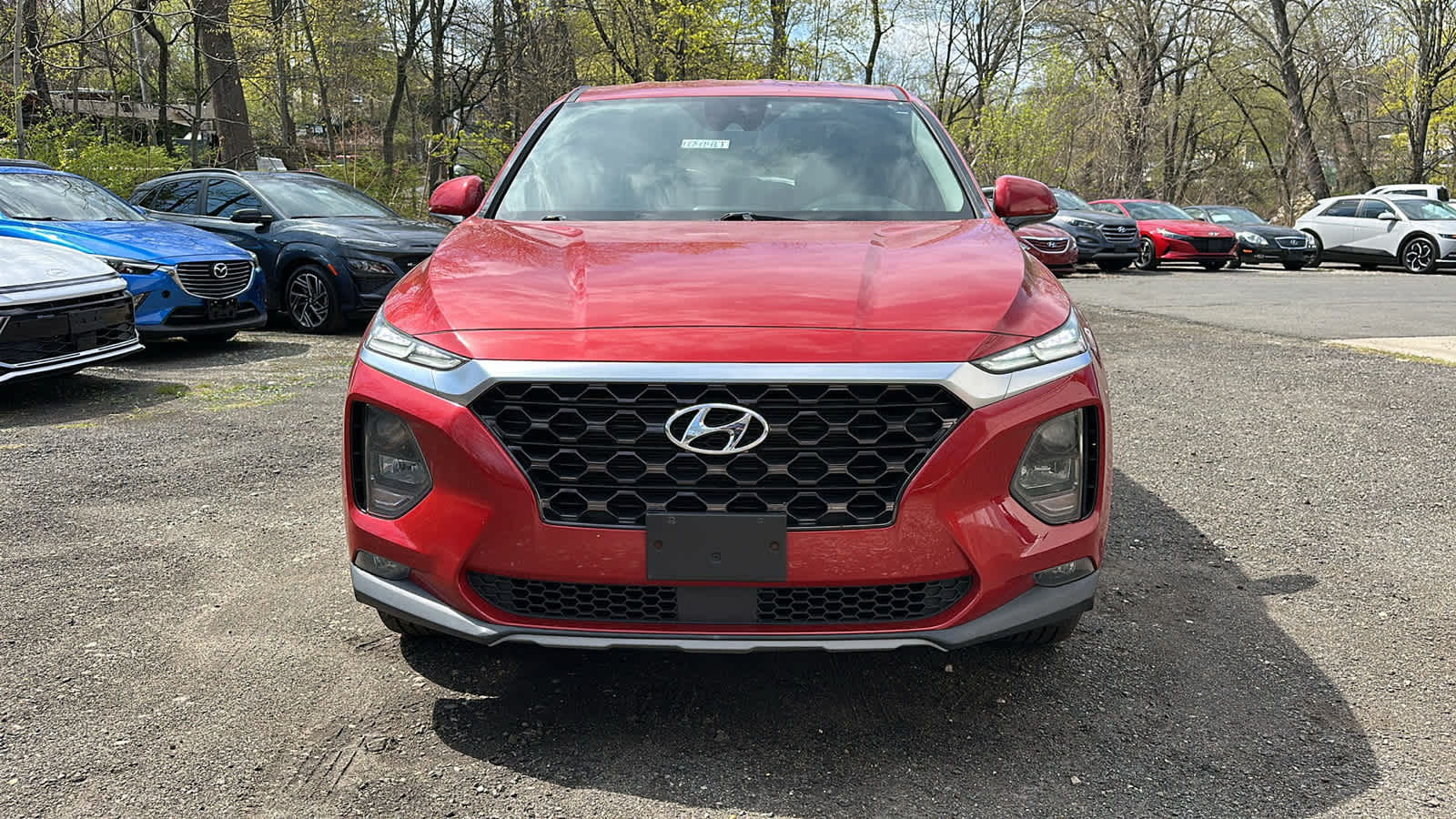 used 2019 Hyundai Santa Fe car, priced at $19,902