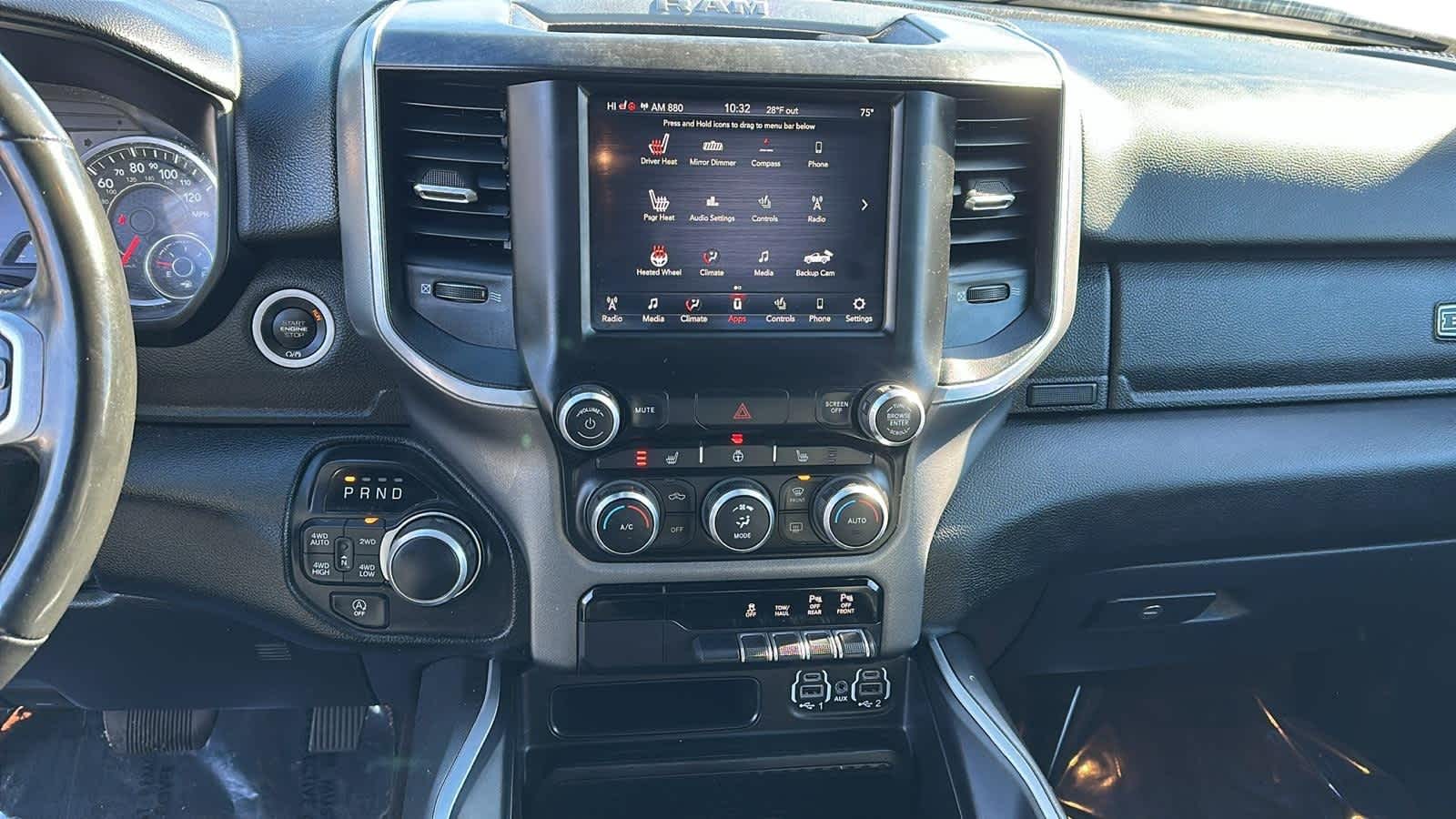 used 2021 Ram 1500 car, priced at $33,839