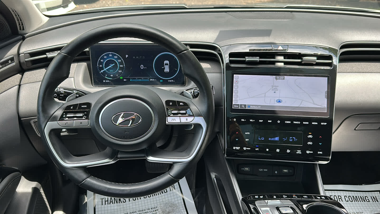 used 2023 Hyundai Tucson Hybrid car, priced at $32,907