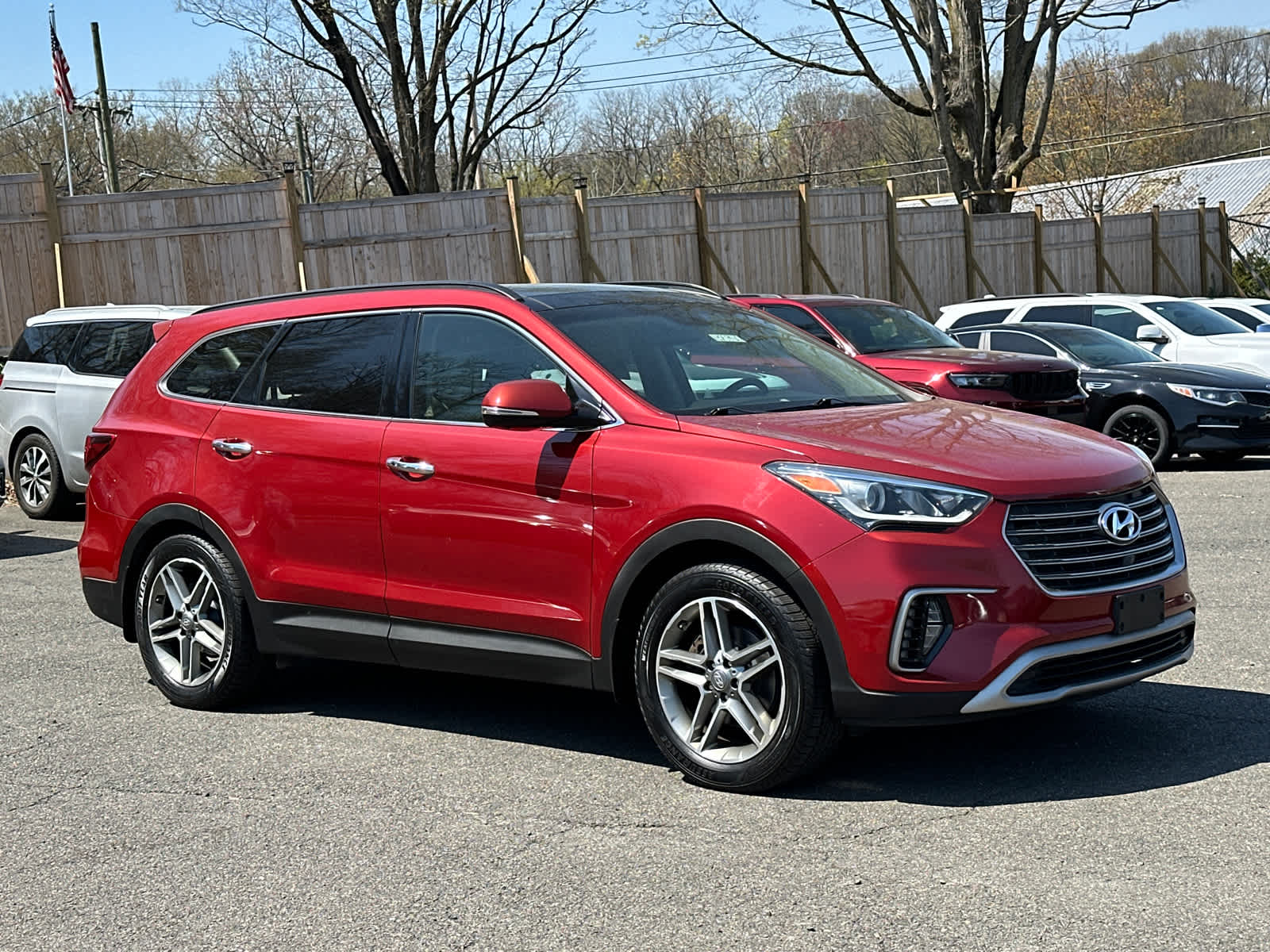 used 2018 Hyundai Santa Fe car, priced at $16,902