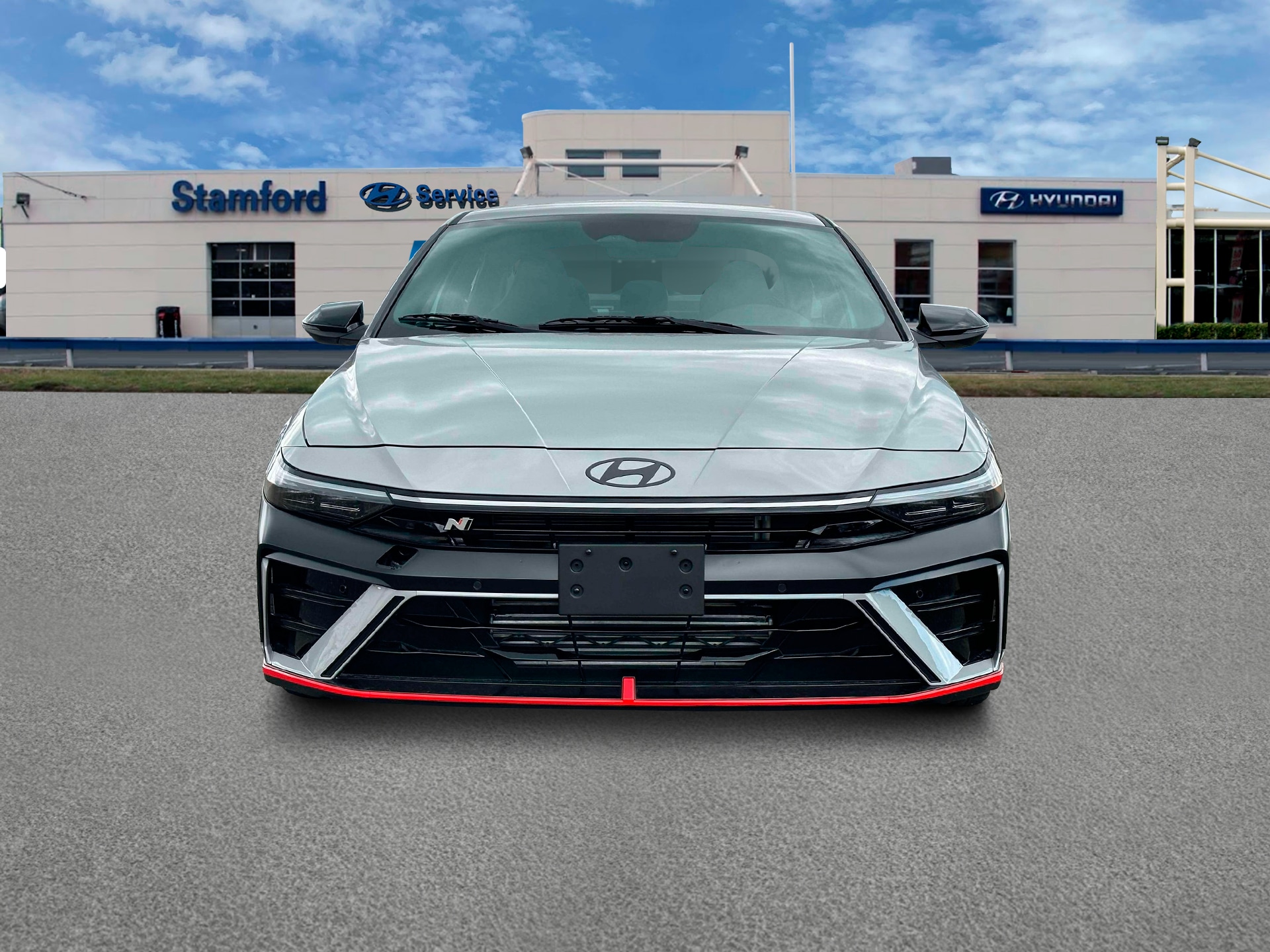 new 2025 Hyundai Elantra N car, priced at $36,140