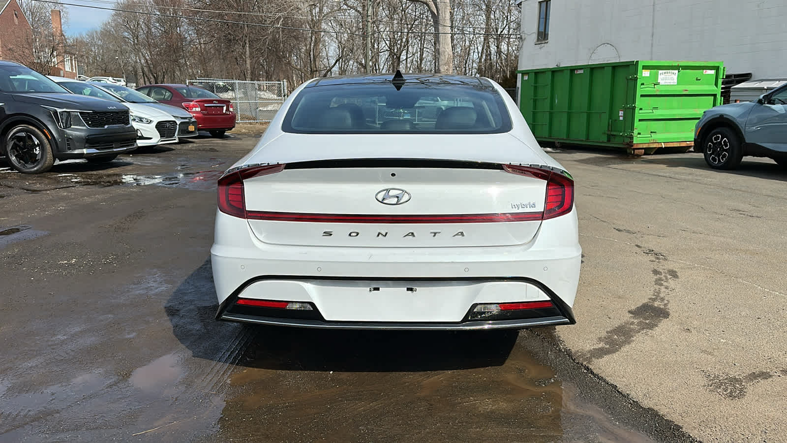 used 2023 Hyundai Sonata Hybrid car, priced at $23,509