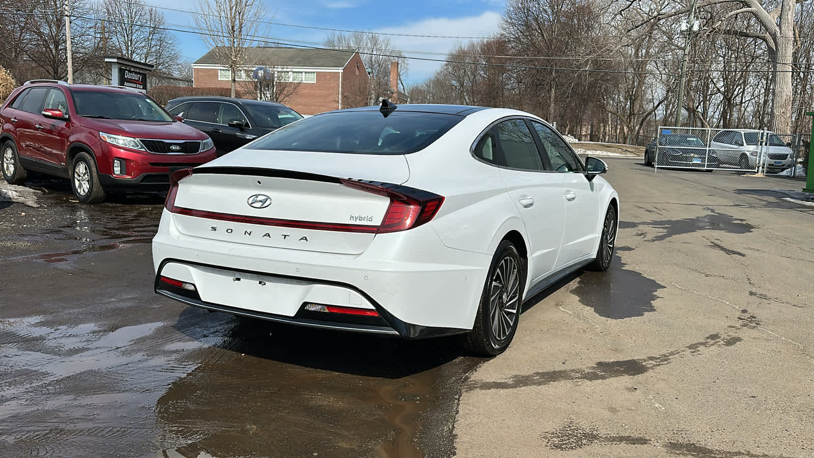 used 2023 Hyundai Sonata Hybrid car, priced at $23,509