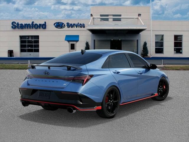 new 2025 Hyundai Elantra N car, priced at $37,720