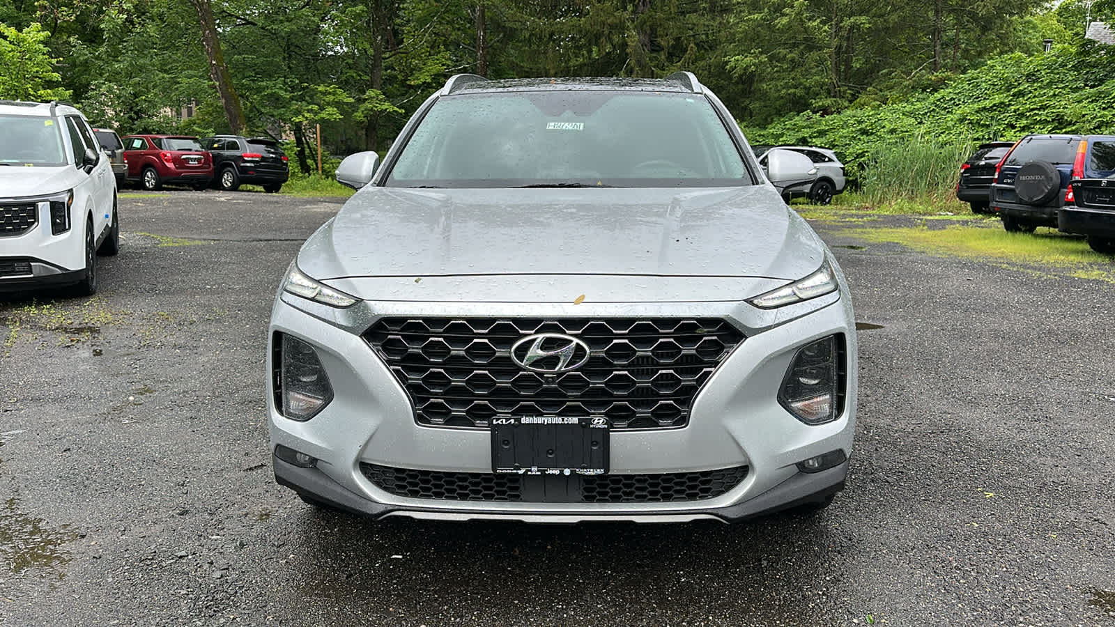 used 2019 Hyundai Santa Fe car, priced at $23,905