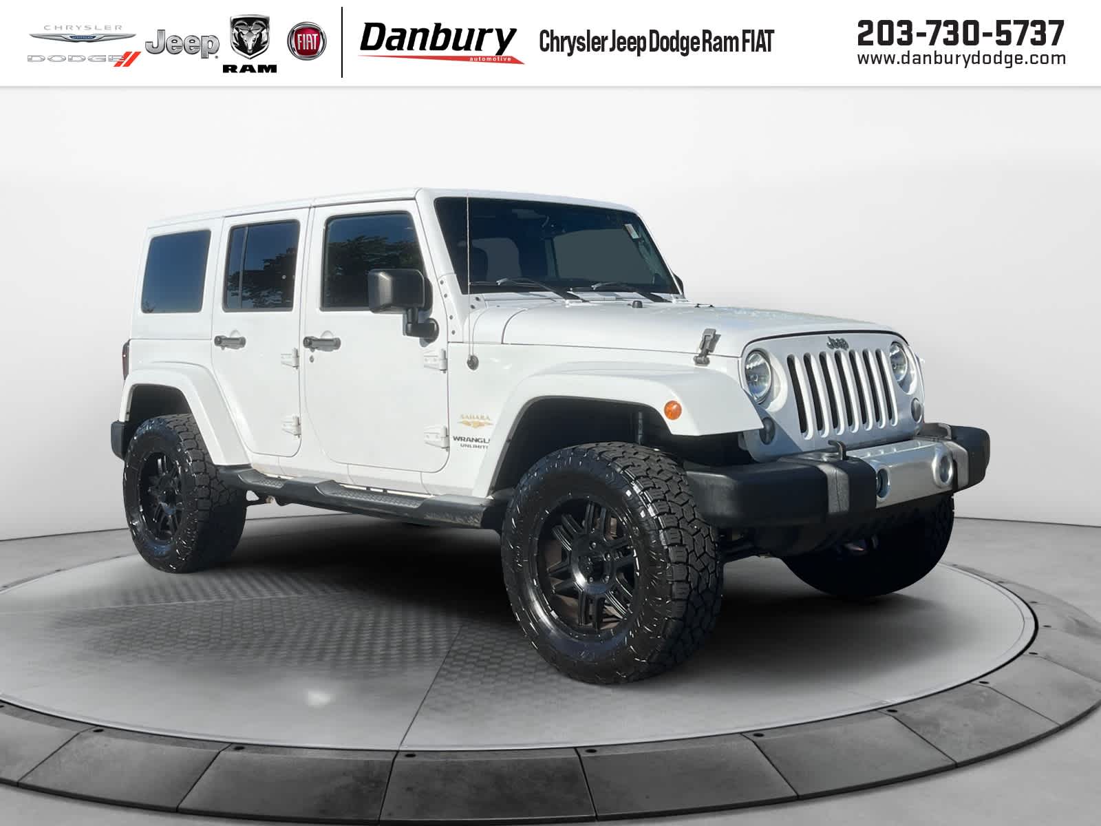 used 2014 Jeep Wrangler Unlimited car, priced at $15,942