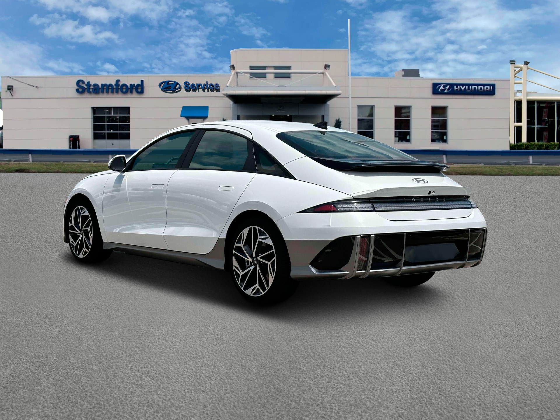 new 2025 Hyundai IONIQ 6 car, priced at $51,530