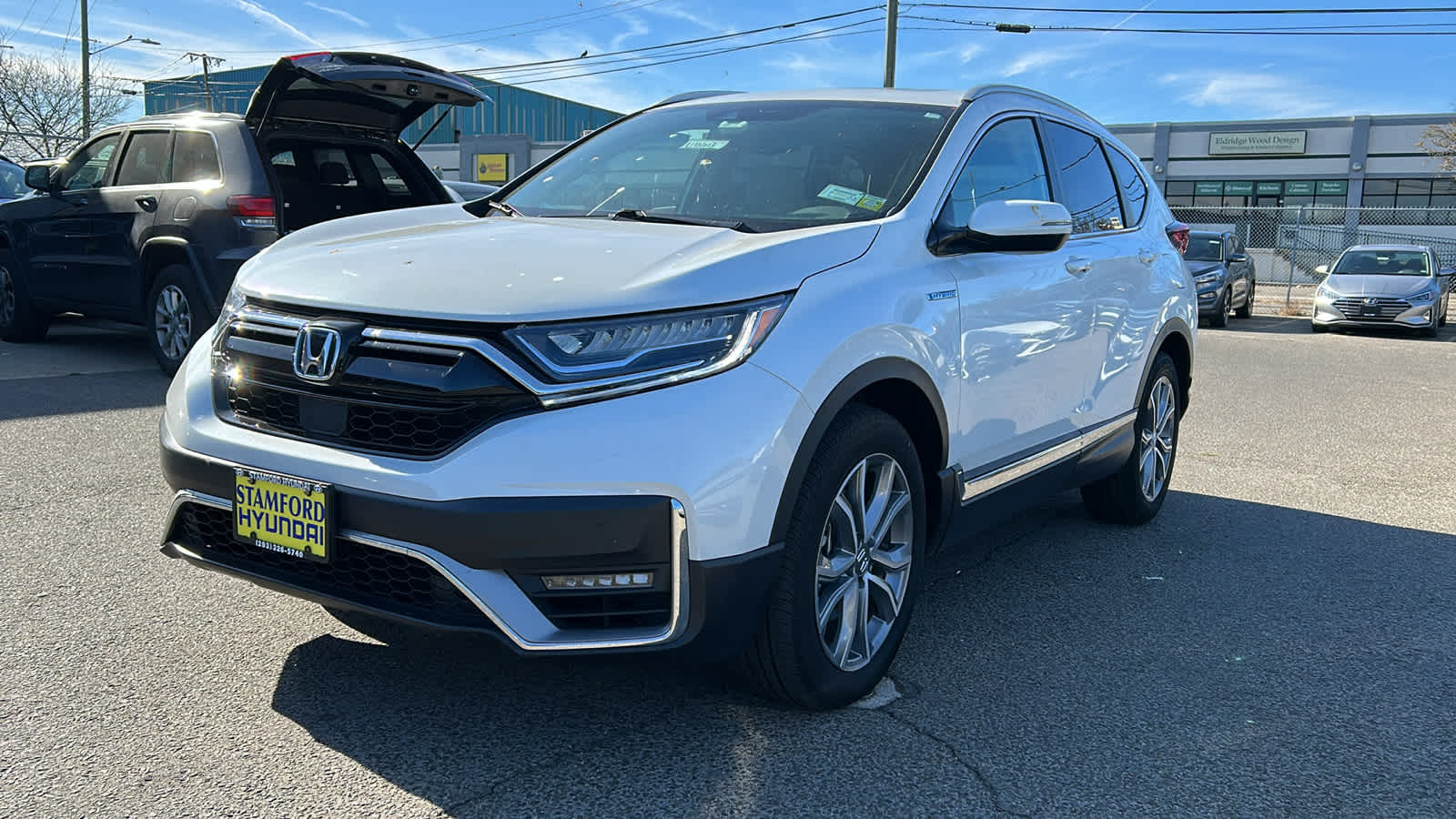 used 2021 Honda CR-V Hybrid car, priced at $33,988