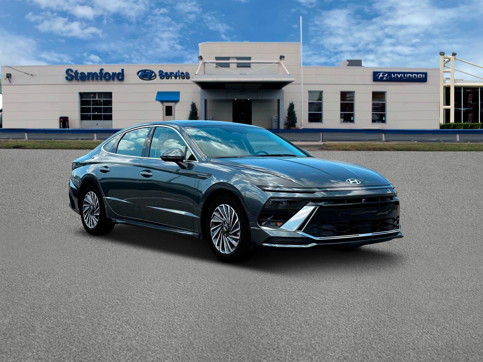 new 2025 Hyundai Sonata Hybrid car, priced at $39,355