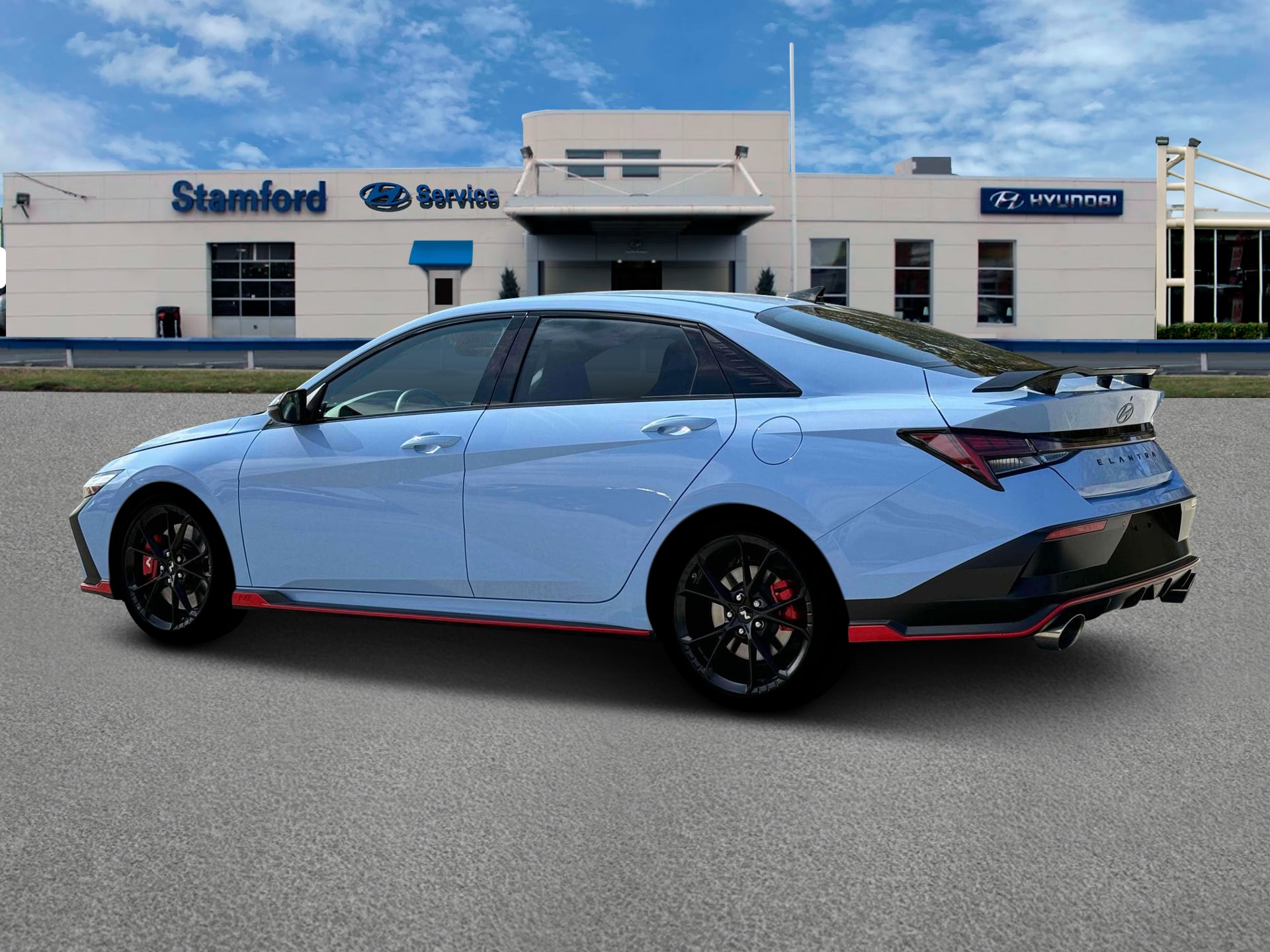 new 2025 Hyundai Elantra N car, priced at $35,570